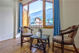 View from Super Deluxe Room - Hotel Manali